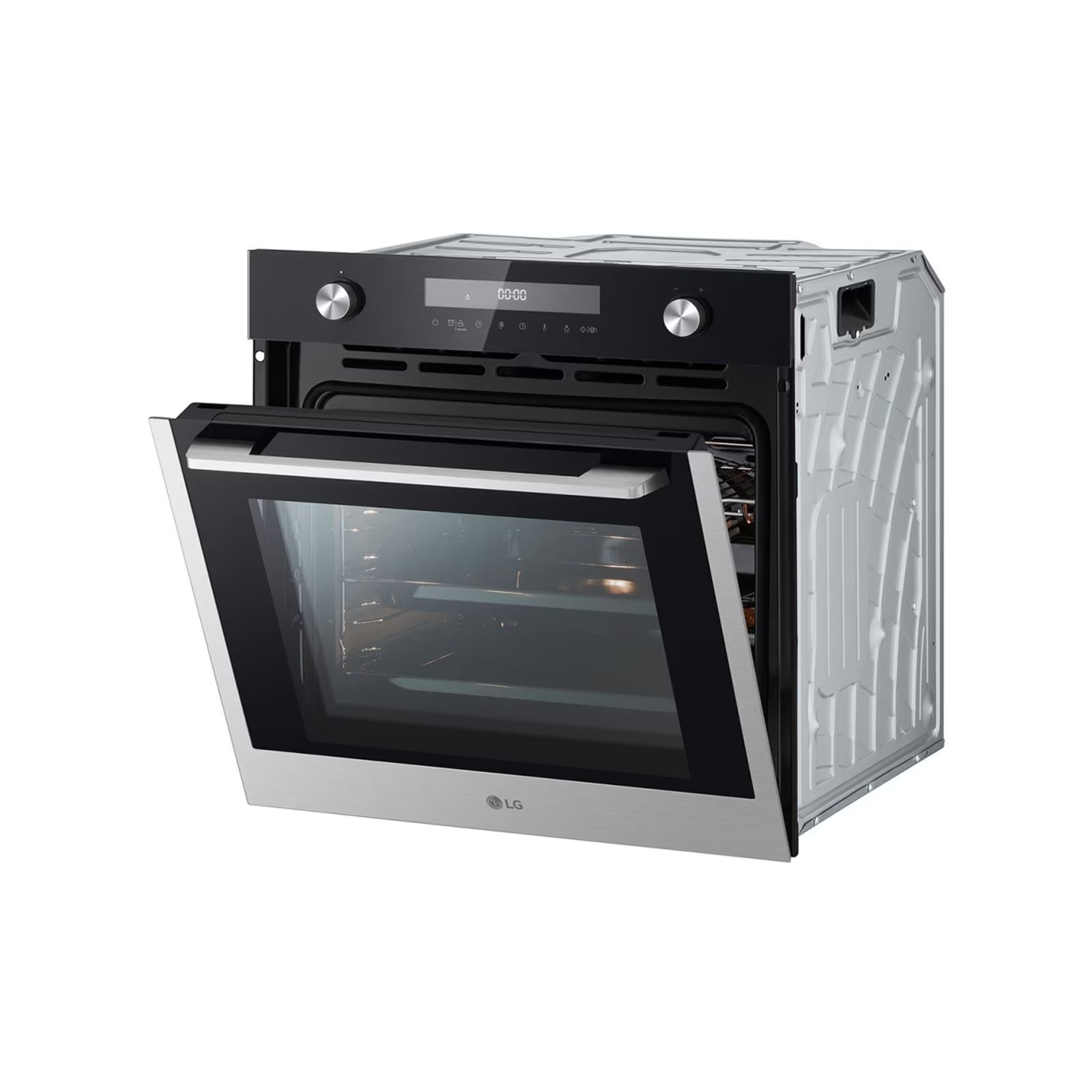 فرن كهرباء بلت ان ال جى InstaView ديجيتال، 60 سم، 72 لتر، فضي واسود - WSEZM7225S2 - الصورة 4