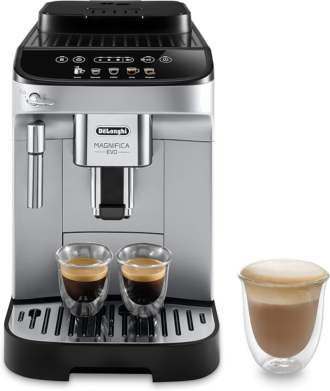 DeLonghi Magnifica Evo Automatic Espresso Machine, 1450 Watt - ECAM290.31.SB(INTERNATIONAL WARRANTY)