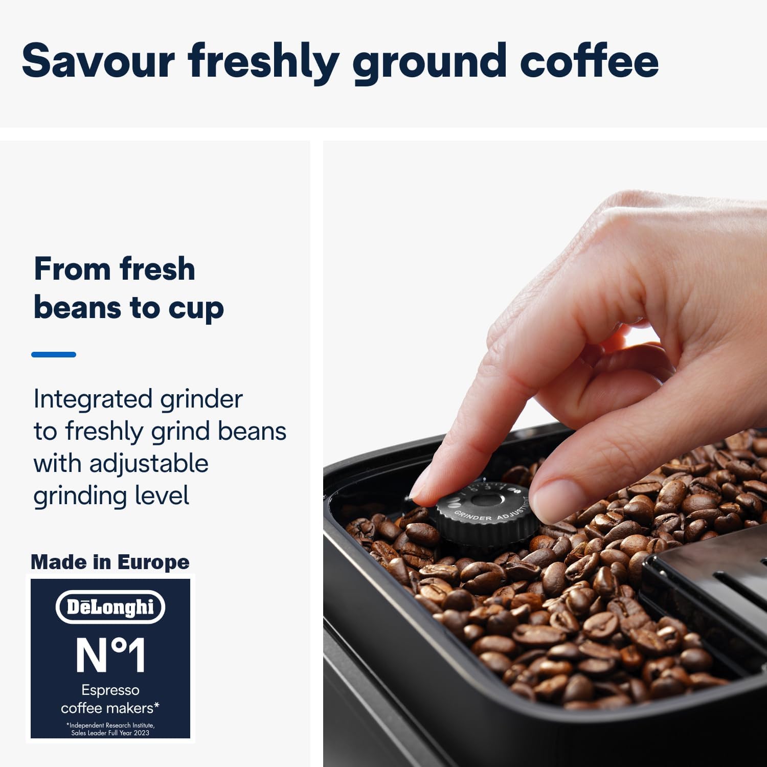 ديلونجى ماجنيفيكا إيفو صانعة القهوة الأوتوماتيكية ECAM290.81.TB - ضمان محلي لمدة سنتين - الصورة 2