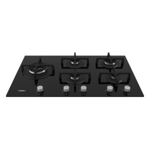 WHIRLPOOL BUILT-IN GAS HOB 5 GAS BURNERS 60*90 BLACK GOA 9523 NB