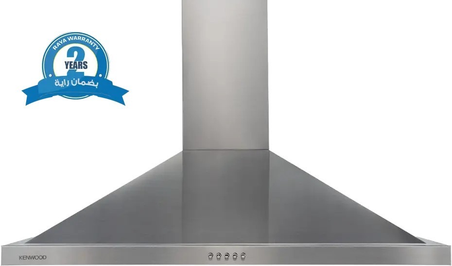 Kenwood Built-in Pyramids Hood, 90 CM, Silver - HOD90.450SS