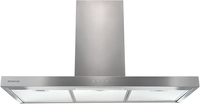 Kenwood 650 Cubic Meters/Hour Digital T-Shape Reverset Built-in Hood, 90 cm Size HOD90.655SS - Image 3