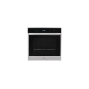 وايرلبول فرن بيلت ان كهرباء 60 سم 75 لتر مزود بالمروحة لون فضي W7 OM4 4BS1H