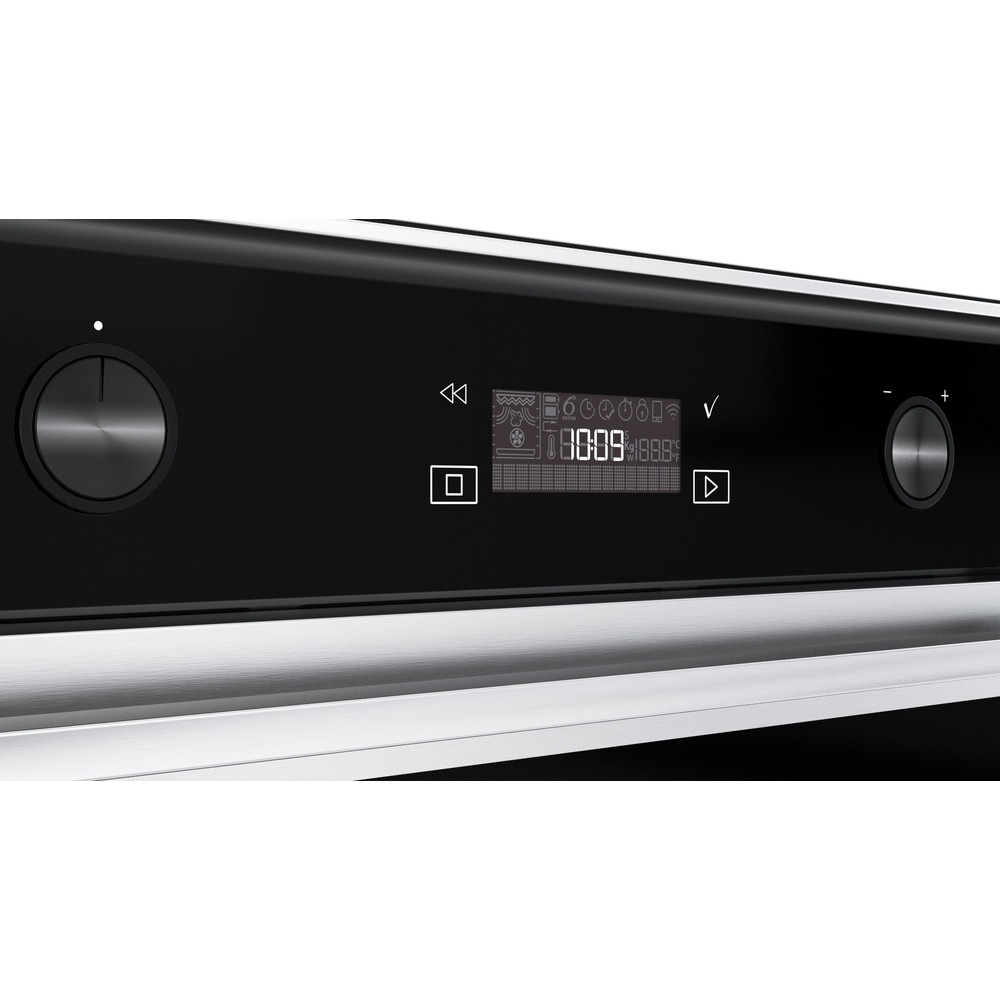 WHIRLPOOL BUILT-IN ELECTRIC OVEN 60 CM WITH FAN AND DIGITAL TIMER 75 L SILVER W7 OM5 4H - Image 2