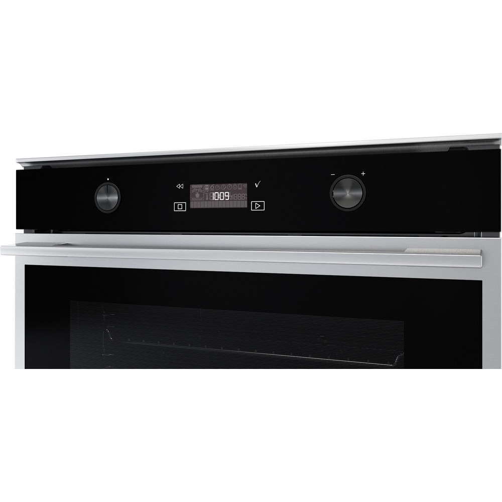 WHIRLPOOL BUILT-IN ELECTRIC OVEN 60 CM WITH FAN AND DIGITAL TIMER 75 L SILVER W7 OM5 4H - Image 3