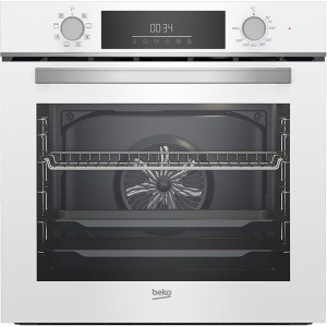 Beko Built-in Electric Oven with Grill, 72 Liters, White - BBIM17300WD