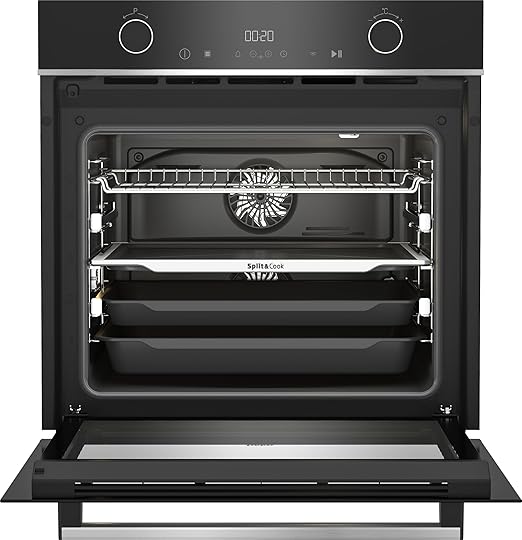 فرن كهربائي بيلت ان بيكو مع شواية ، سعة ٧٢ لترًا - BBVM13400XDS - الصورة 4