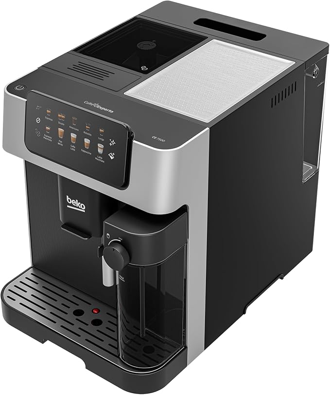 Beko Espresso Machine (19 Bar) - 1350 Watt - Prepare 13 types of beverages, including cappuccino, latte, and espresso, with just one touch - CEG 7304 X - Image 5