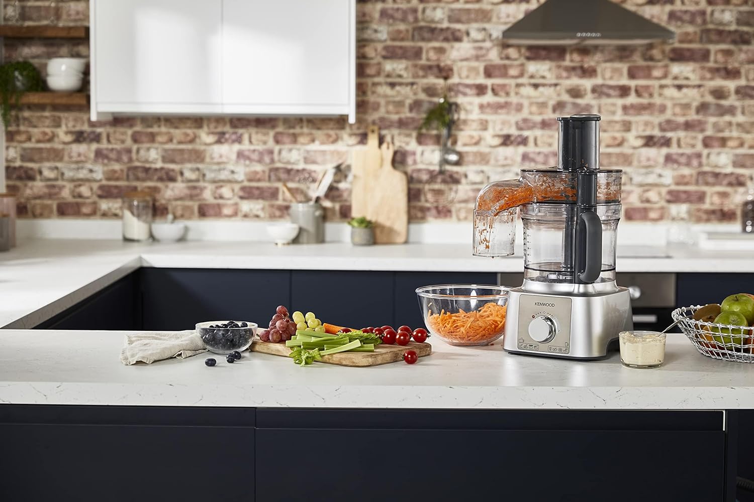 KENWOOD FOOD PROCESSOR 1000 WATT SILVER FDP65.880SI - Image 6