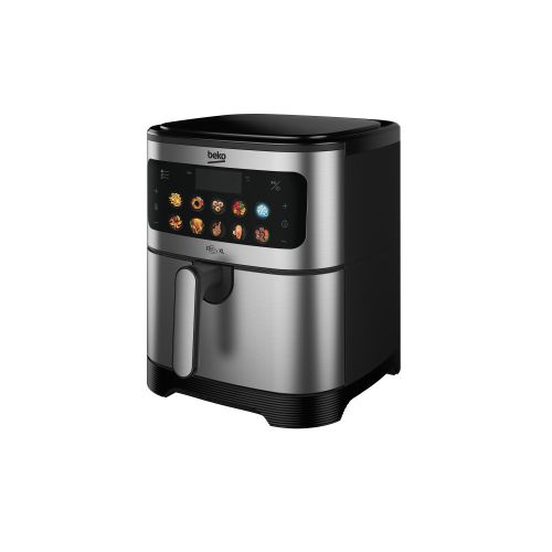 مقلاة هوائية من بيكو، سعة 6.8 لتر، 10 برامج طهي أوتوماتيكية، طلاء غير لاصق، للاستخدام في المطبخ الداخلي، 1875 واط، 4.8 كجم - FRL 5464 X - الصورة 2