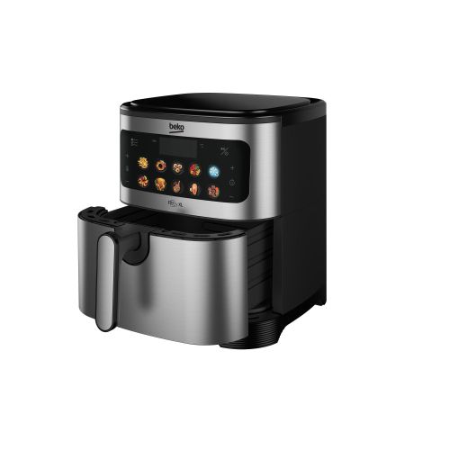 مقلاة هوائية من بيكو، سعة 6.8 لتر، 10 برامج طهي أوتوماتيكية، طلاء غير لاصق، للاستخدام في المطبخ الداخلي، 1875 واط، 4.8 كجم - FRL 5464 X - الصورة 3