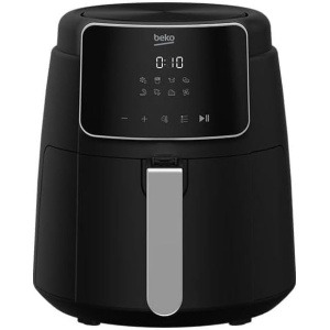 بيكو FRL2244B مقلاة متعددة الوظائف بدون زيت 1500 واط - 3.9 لتر لـ 0.8 كجم من البطاطس المقلية - 8 برامج - شاشة عرض T-Ctil - أسود