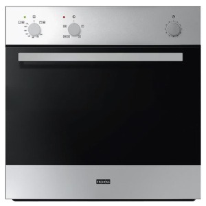 فرن غاز مدمج من فرانكي، 60 سم، 60 لتر، شواية غاز من الفولاذ المقاوم للصدأ - FSA 52 G XS
