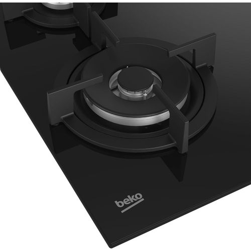 Beko 60 Cm Glass Built-In Gas Hob with 4 Burners - HILW 64222 SE - Image 5