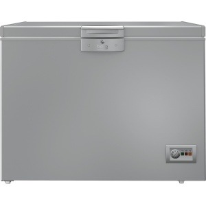 Beko Horizontal Deep Freezer 300 Liters Silver HSA32500SEGH