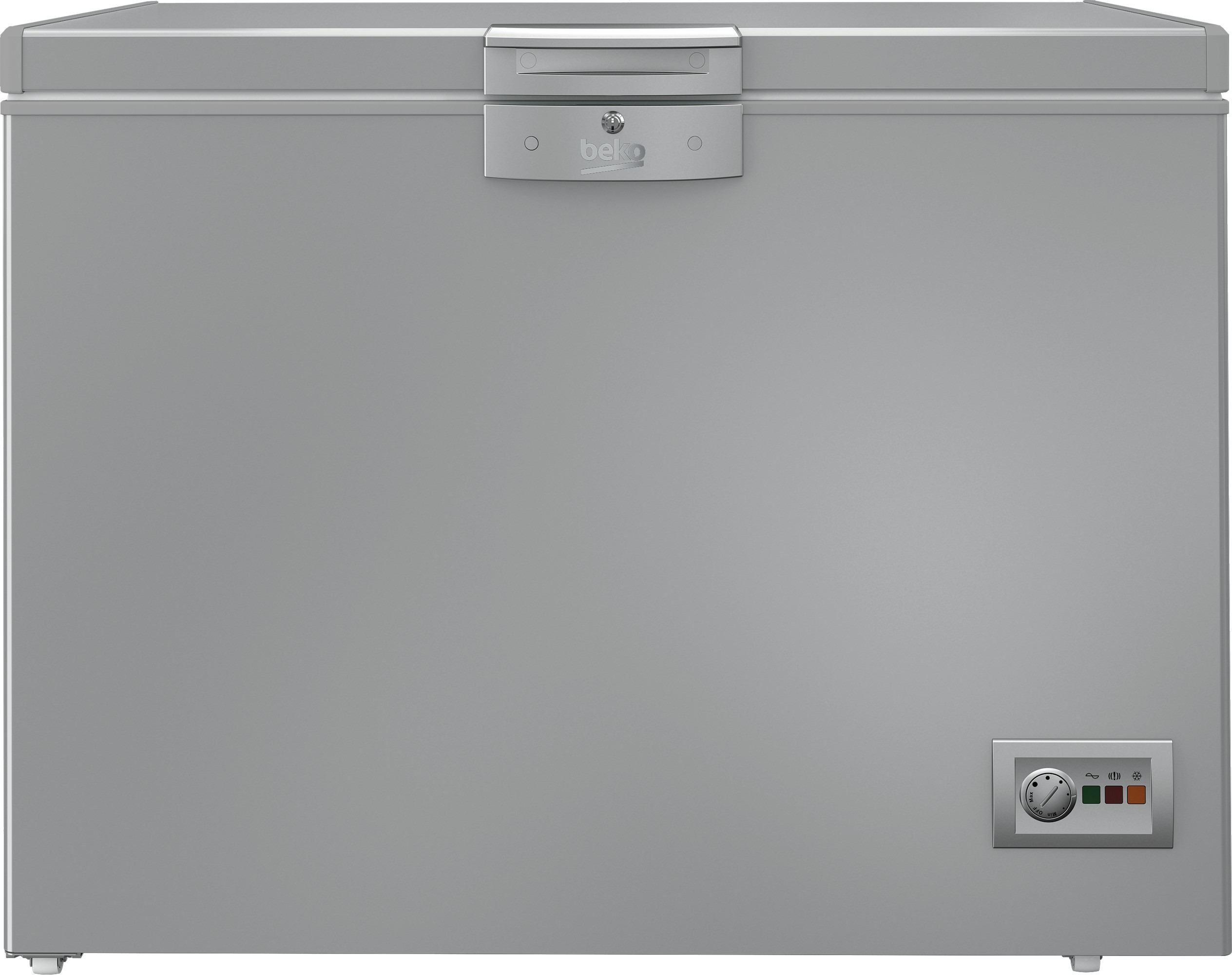 Beko Horizontal Deep Freezer 300 Liters Silver HSA32500SEGH