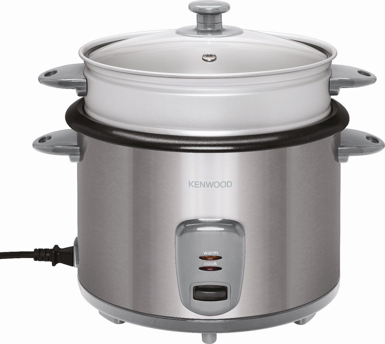 KENWOOD RICE COOKER WITH STEAM BASKET 1.8 LITER 700 WATT RCM43.AOSS