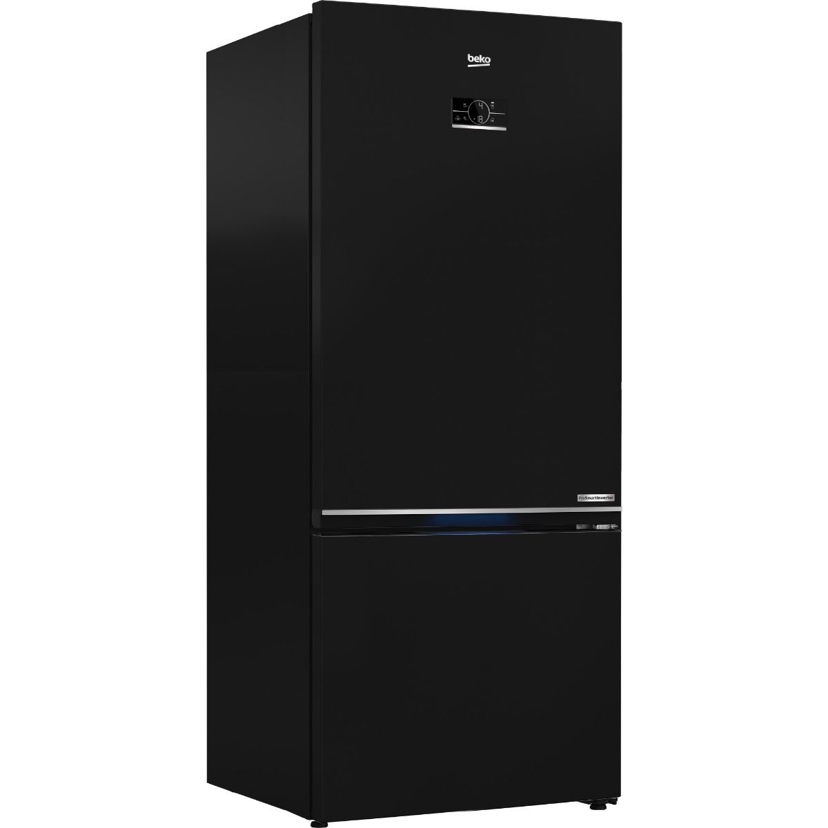 ثلاجة بيكو نو فروست، سعة ٥٠٩ لترات، عاكس، لون أسود - RCNE590E35ZB - الصورة 2