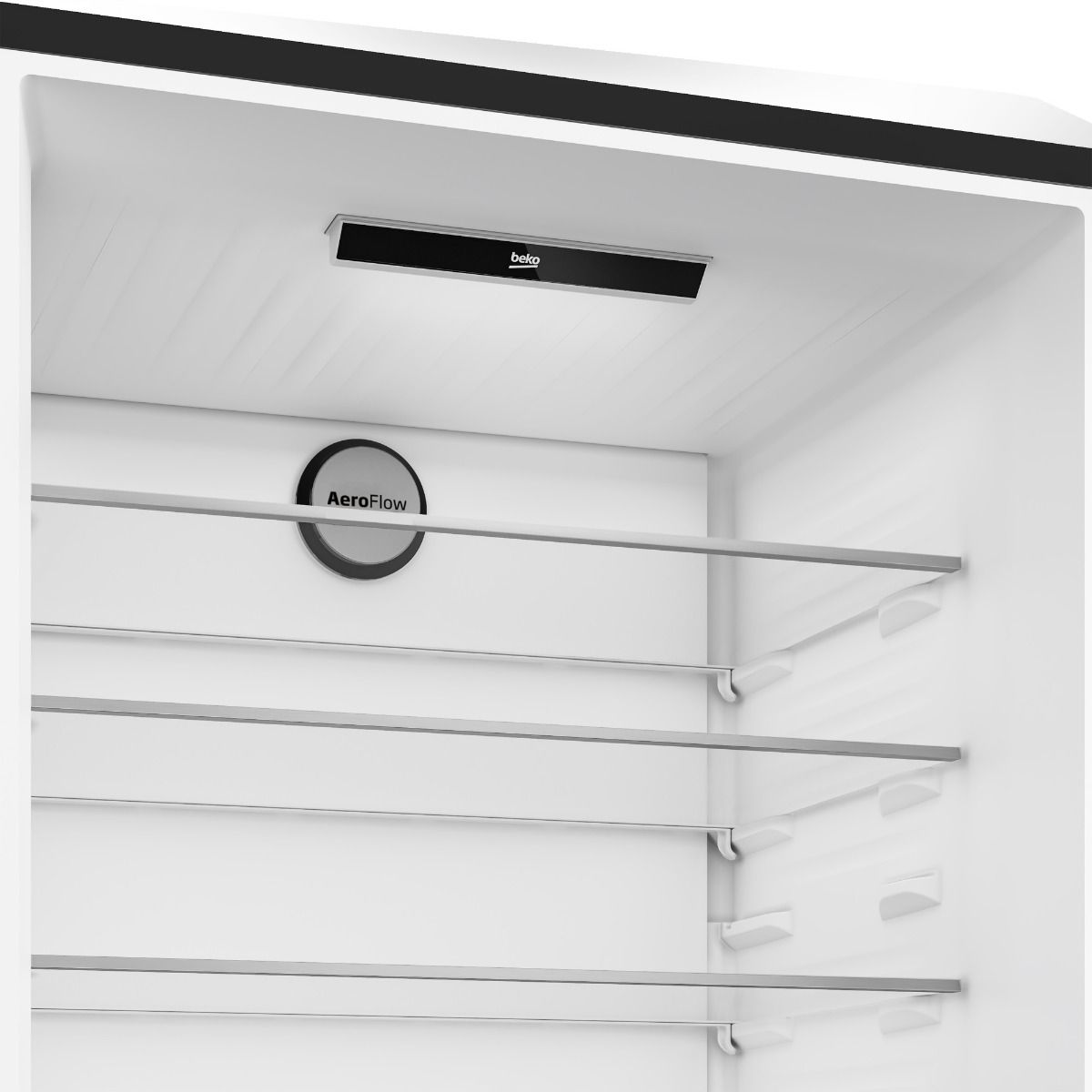 ثلاجة بيكو نو فروست، سعة ٥٠٩ لترات، عاكس، لون أسود - RCNE590E35ZB - الصورة 5