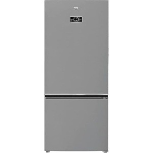 ثلاجة بيكو بفريزر سفلي - سعة صافية ٥٠٩ لتر - خاصية نوفروست - عاكس - تحكم إلكتروني - شاشة LED - ستانلس ستيل - هارفست فريش - RCNE590E35ZXP1