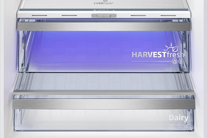 ثلاجة بيكو بفريزر سفلي - سعة صافية ٥٠٩ لتر - خاصية نوفروست - عاكس - تحكم إلكتروني - شاشة LED - ستانلس ستيل - هارفست فريش - RCNE590E35ZXP1 - الصورة 5