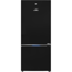 ثلاجة بيكو، ٥٠٩ لتر، فريزر سفلي، عاكس، أسود، RCNE590E35ZXP3