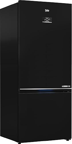 ثلاجة بيكو، ٥٠٩ لتر، فريزر سفلي، عاكس، أسود، RCNE590E35ZXP3 - الصورة 2