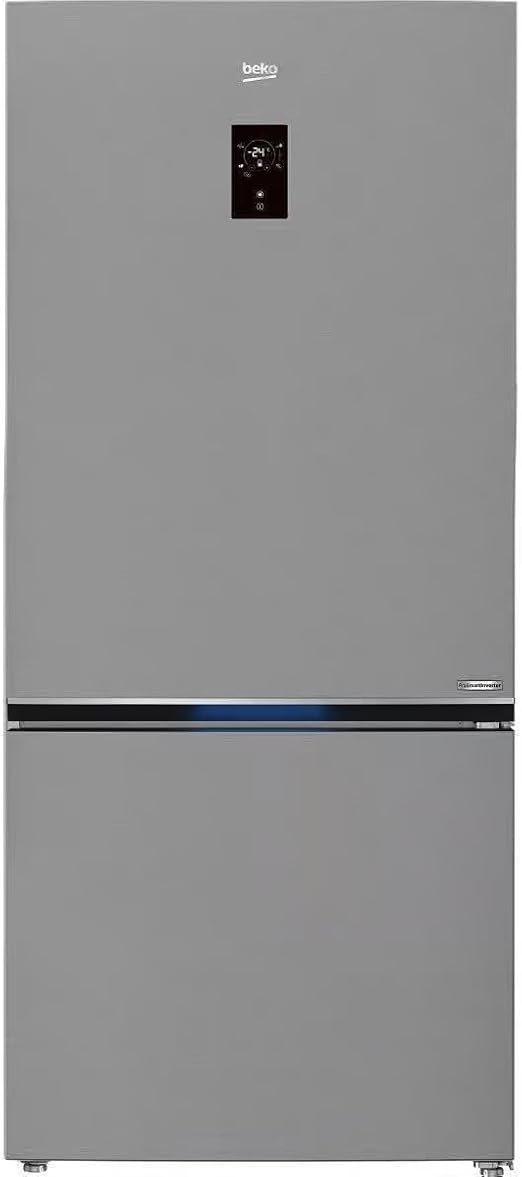 ثلاجة بيكو RCNE720E20DZXP نوفروست ببابين مع خاصية اللمس الرقمي