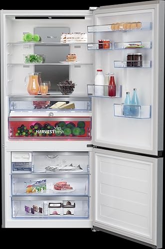 ثلاجة بيكو RCNE720E20DZXP نوفروست ببابين مع خاصية اللمس الرقمي - الصورة 3