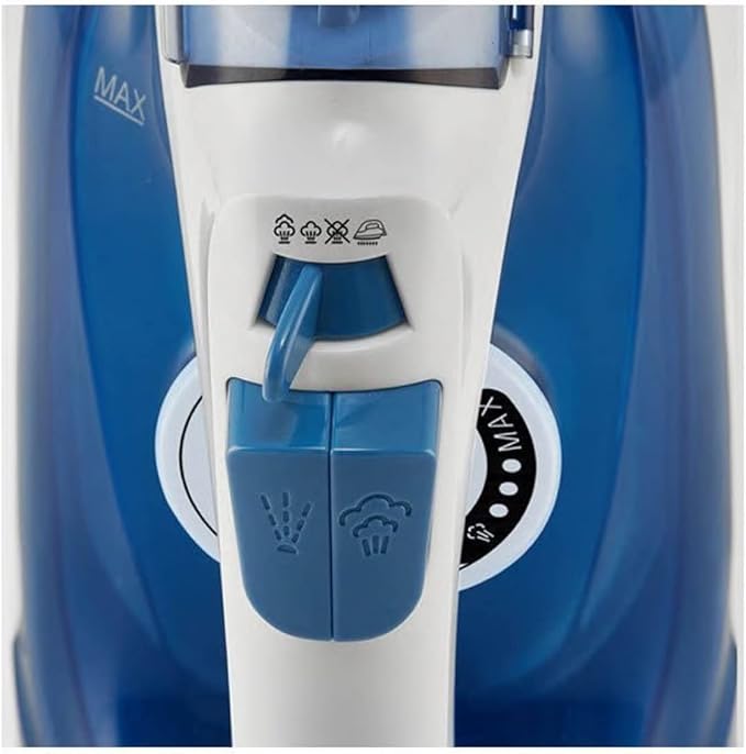 Mienta Steam Iron, 2400 Watts, Blue and White - Si181109A - Image 2