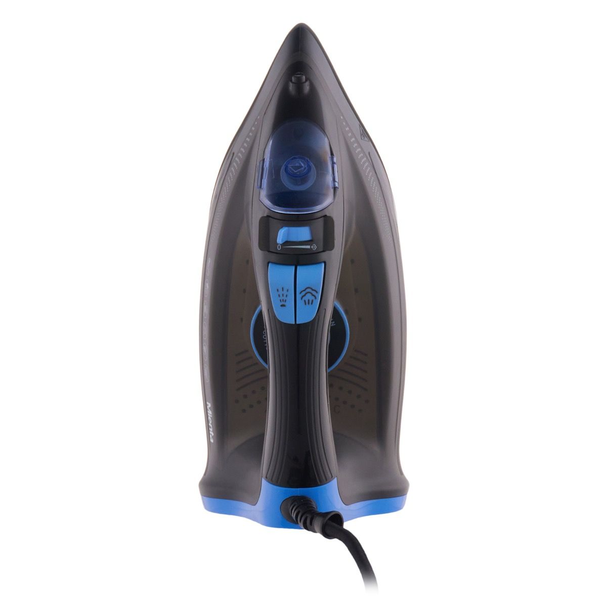 Mienta Ceramic Steam Iron, 2100 Watt, Black and Blue - SI181338A - Image 3