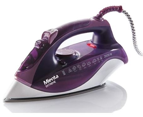 Mienta SI18509A Steam Iron Extreme- 2600 Watt