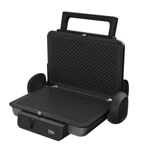 Beko Electric Contact Grill - 1800W, 4 Slice Capacity with 4 Browning Levels TM 3441 S - Image 2