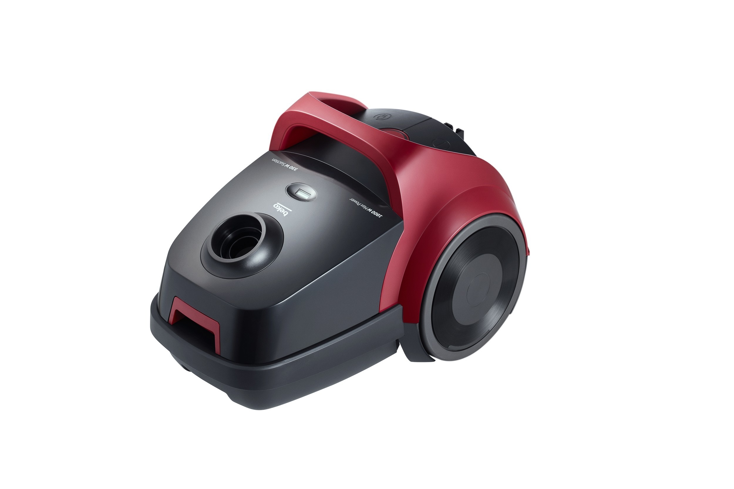 مكنسة كهربائية بيكو - ١٤٠٠ واط - سعة ٤.٥ لتر - قوة شفط ٣٣٠ واط - فلتر HEPA١٣ - أسود/أحمر - VCC 54320 WP