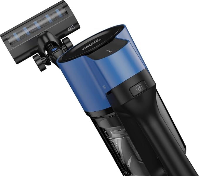 مكنسة بيكو اللاسلكية للتنظيف الجاف والرطب - سعة 0.55 لتر - قوة شفط 25 واط - أسود وأزرق - VRT 60221 VD - الصورة 3