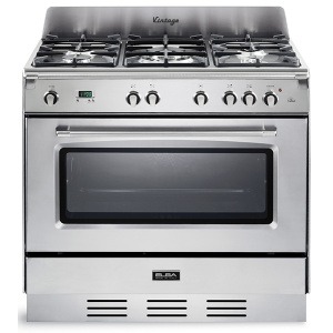 بوتجاز غاز مدمج من إلبا، 5 شعلات، من الفولاذ المقاوم للصدأ، فضي - 9DVXX888ICK