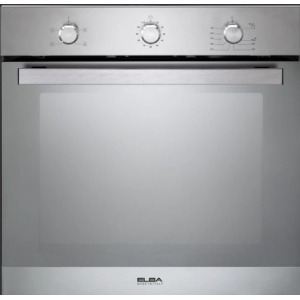 فرن غاز إلبا بمروحة ٦٠ سم، ٨ وظائف؛ سعة صافية ٦٢ لترًا - AL6XLXFG