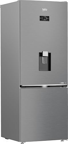 ثلاجة بيكو نو فروست - كومبي (فريزر سفلي) - سعة صافية 490 لترًا - ضاغط عاكس بروسمارت - تقنية هارفست فريش - تيتانيوم إينوكس - B5RCNE565HXPE - الصورة 2