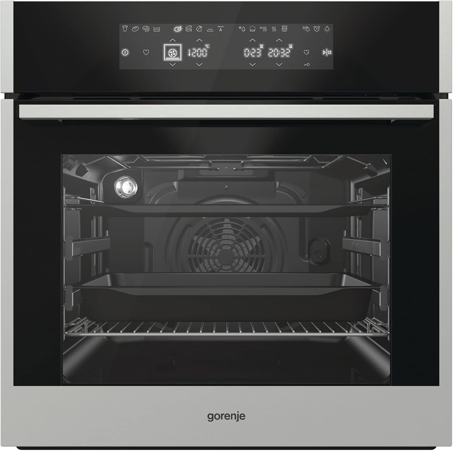 Built-in Electric Oven Stainless Steel with 15 Functions, 60 cm - BO758A30XG