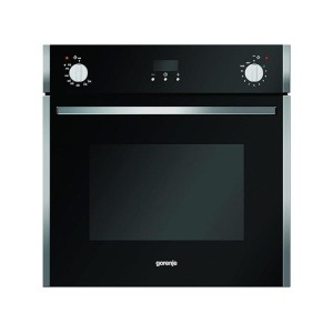 Gorenje Built-in Electric Oven with Baking Tray, 65 cm - Black - BOG633E00XGK