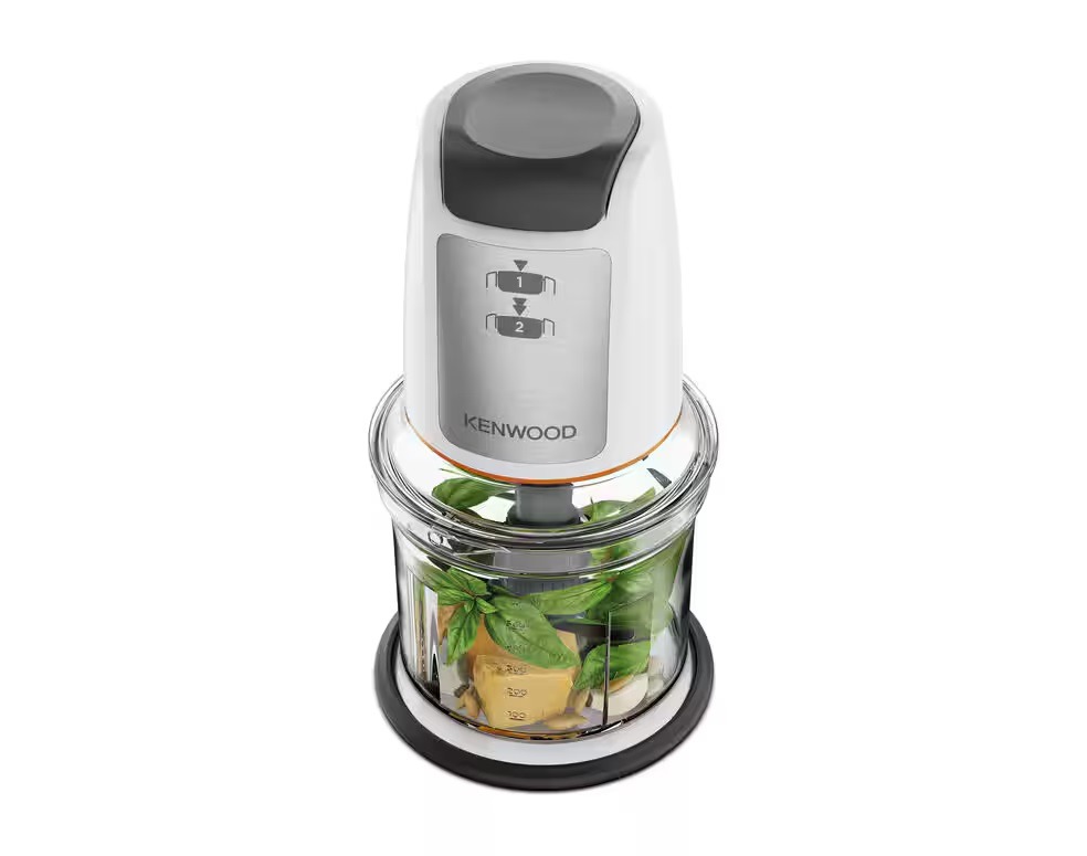 Kenwood EasyChop Chopper, 500ml, 500 Watt, Silver - CHP61.000WH- 2 YEARS WARRANTY FROM RAYA - Image 2