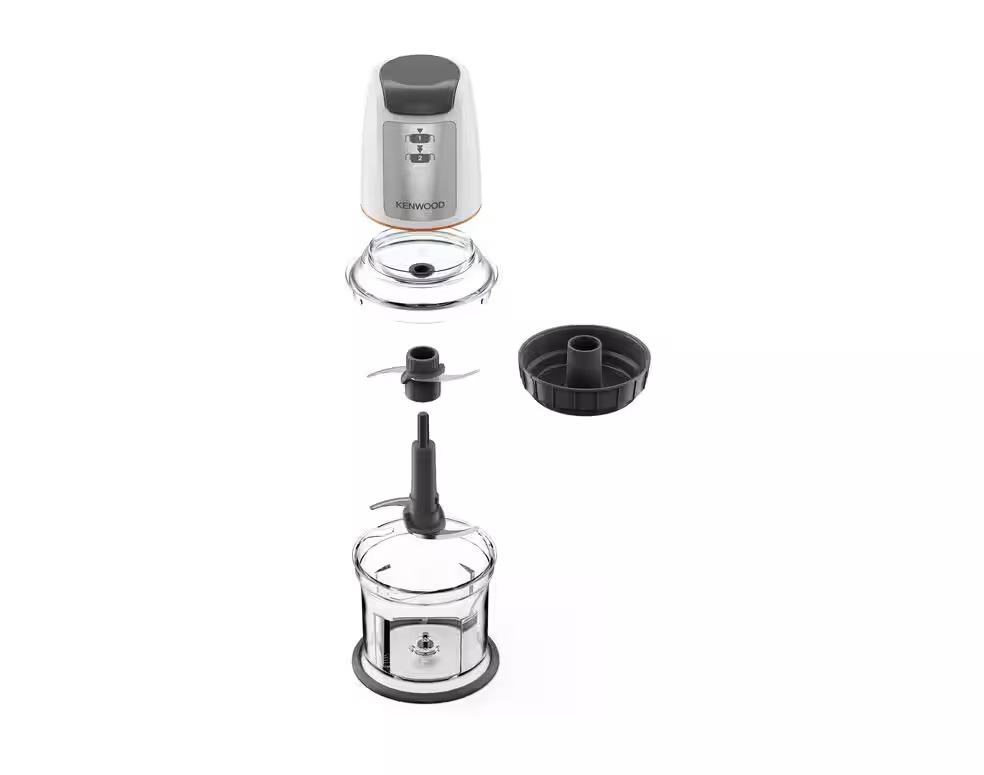 Kenwood EasyChop Chopper, 500ml, 500 Watt, Silver - CHP61.000WH- 2 YEARS WARRANTY FROM RAYA - Image 3