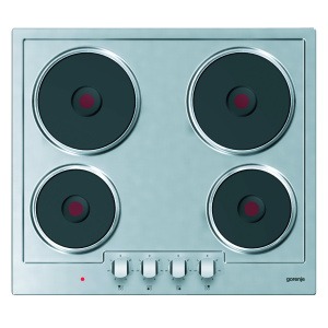 مسطح كهربائى جرونيا من الفولاذ المقاوم للصدأ مع 4 شعلات، 58 سم - استيل -E6N1AX