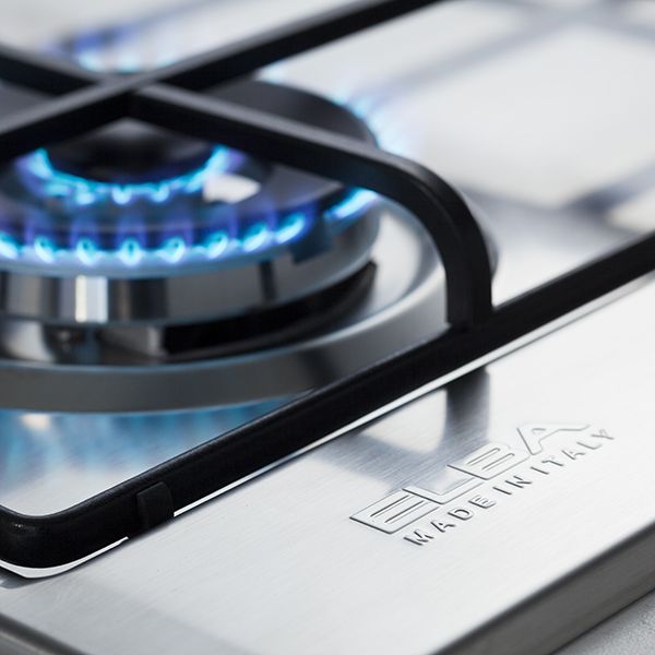 مسطح غاز إلبا بيلت ان إيليو لايت، ٥ شعلات، ستانلس ستيل - ELIO 75-545 لتر - الصورة 4