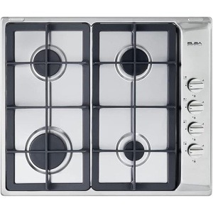 Elba Built-in Gas Hob 60 CM, 4 Burners, Stainless Steel Kitchen Cooker, Italy - ES65-450XD