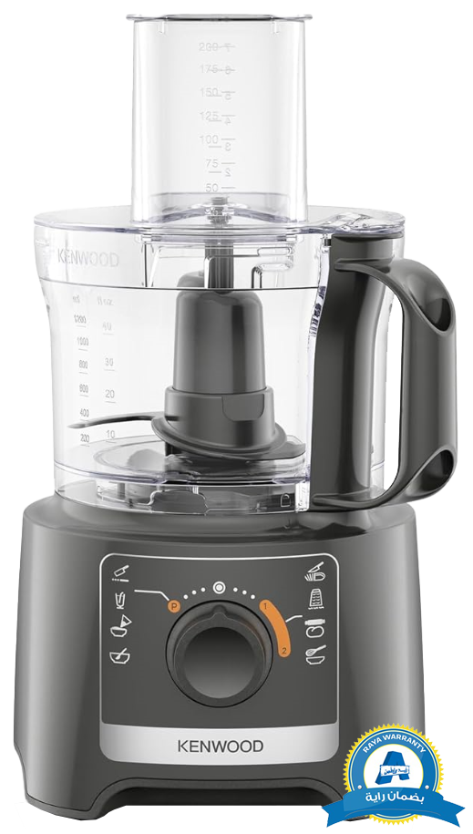 Kenwood Chopper 800 Watt 2.1 Liters Grey FDP31.020GY - Image 2