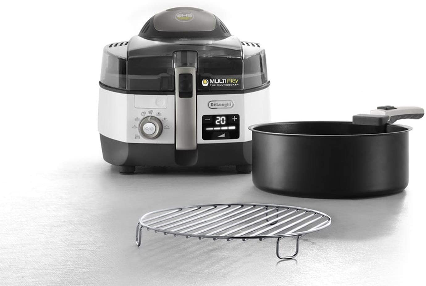 De’Longhi MultiCooker Digital Air Fryer, 1.7 kg, 2200 Watt, Black - FH1396/1.BK - Image 2