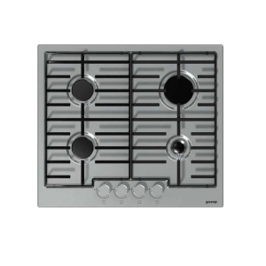 مسطح غاز جرونيا بيلت ان 60 سم 4 شعلات مطلي بالمينا من الستانلس ستيل G6N40IX