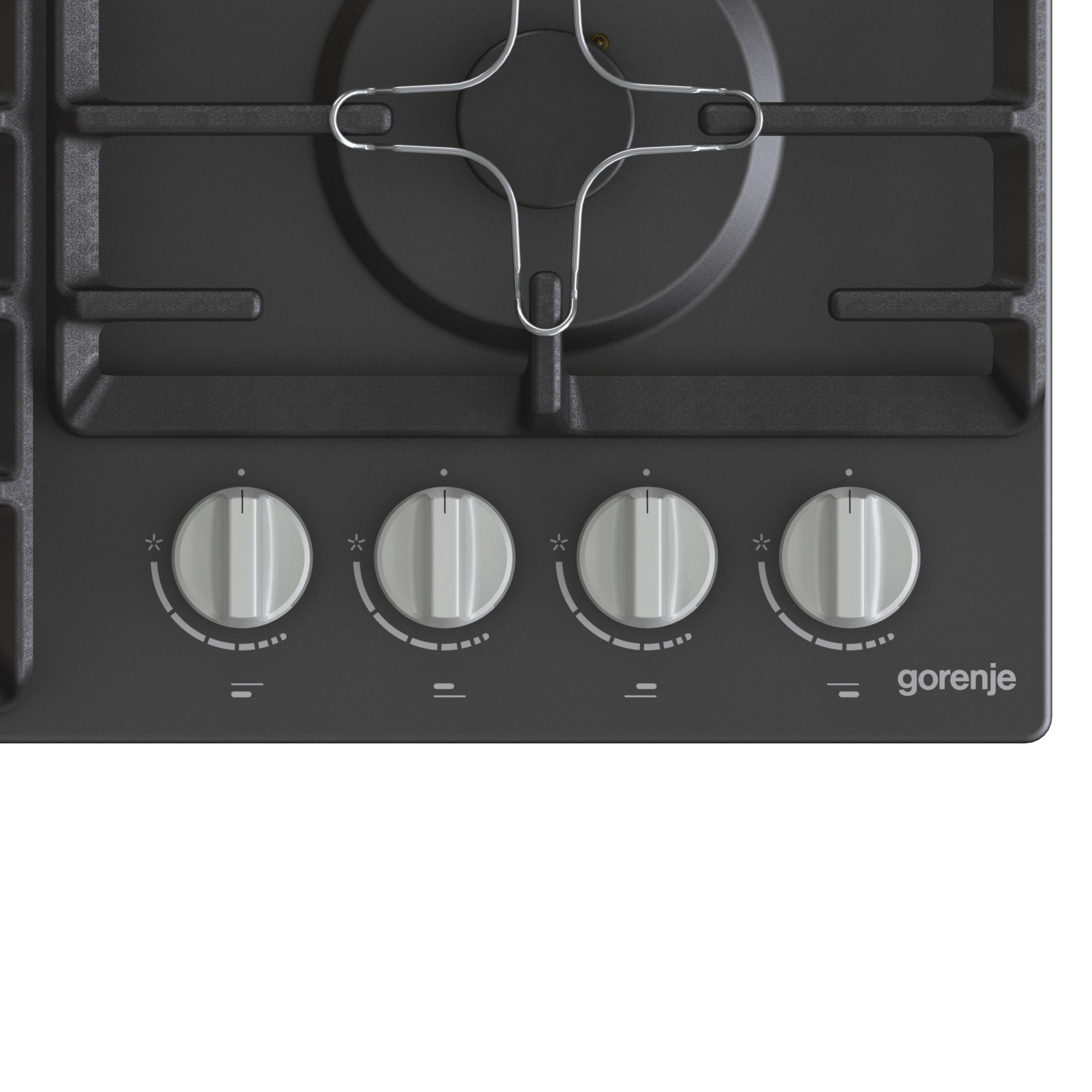 Gorenje
Gas Flat 60 cm 4 Burners Blossoms Holders Black GW641MB - Image 3