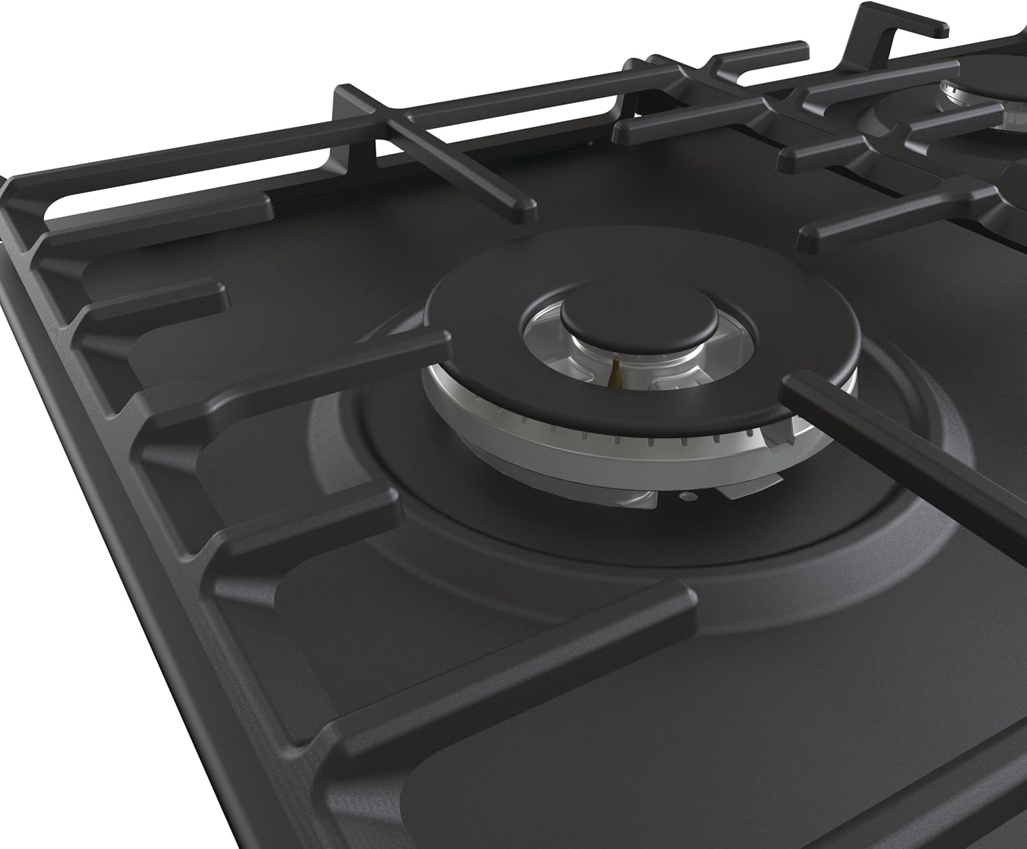 Gorenje , 90 cm Built In Gas Hob, 5 Gas Burners, Cast Iron Pan Support, One Hand Ignition, Balck,Gw951Mb - Image 4